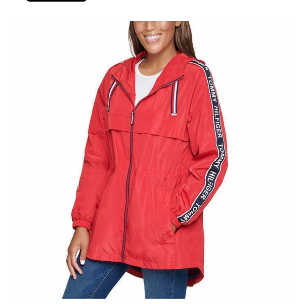 Tommy Hilfiger Women’s Red Wind Breaker